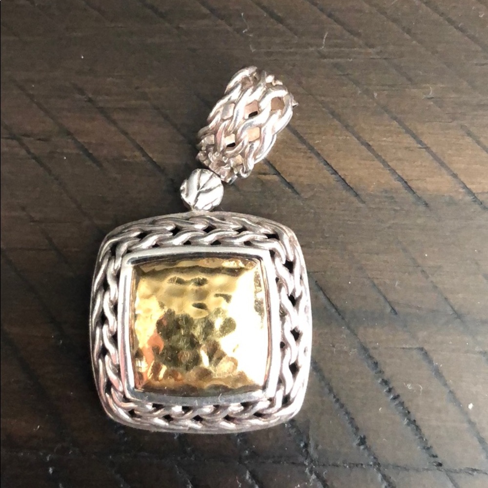 John Hardy Two Tone Pendant